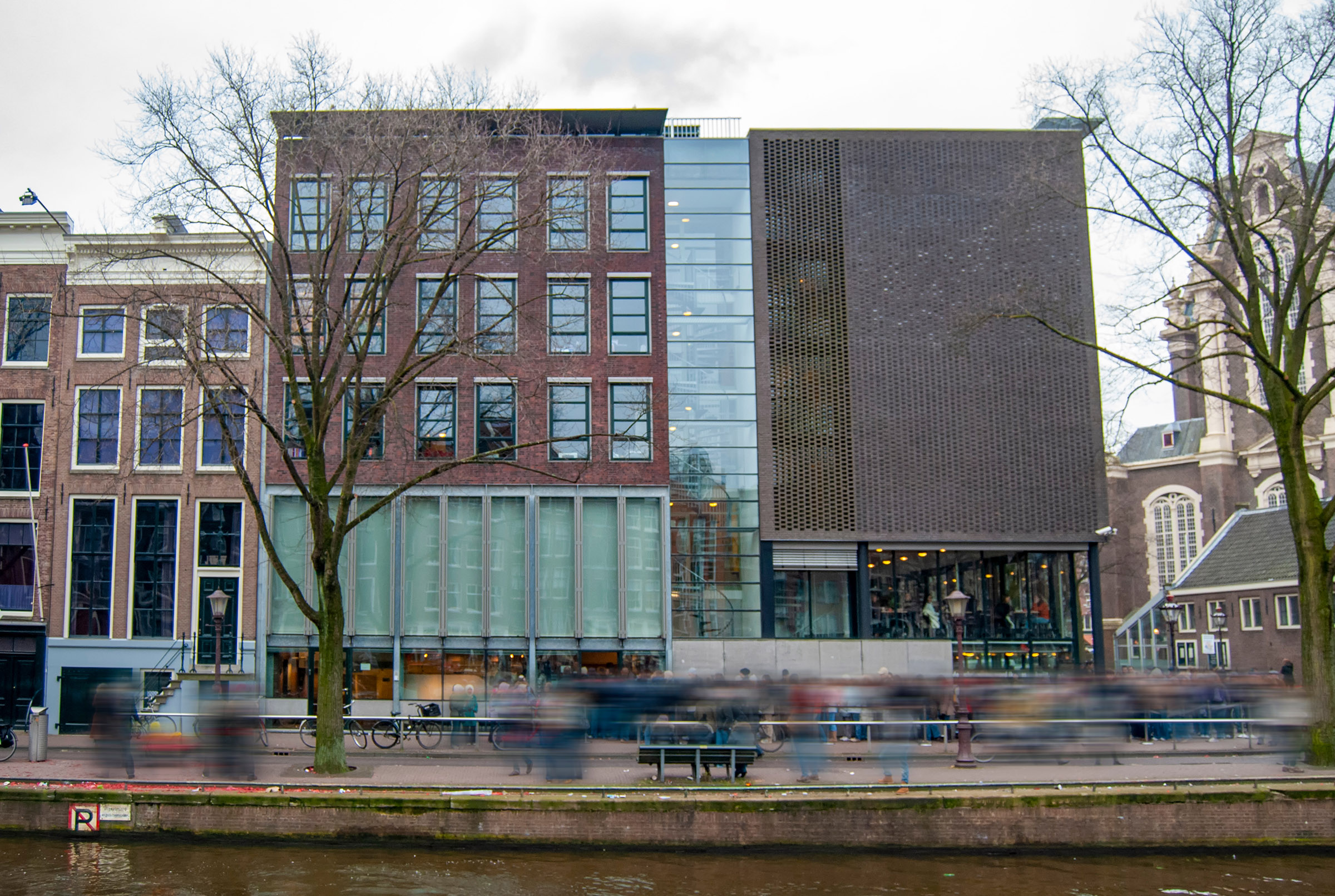 Anne Frank huis en museum in Amsterdam